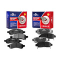 8PCS Front and Rear Ceramic Brake Pads Set For 2006 2007 2008 2009 GMC Envoy