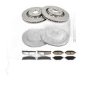 Brake Rotors & Pads Kit Front & Rear Fits 2015-2018 Ford Explorer 3.5L 54189