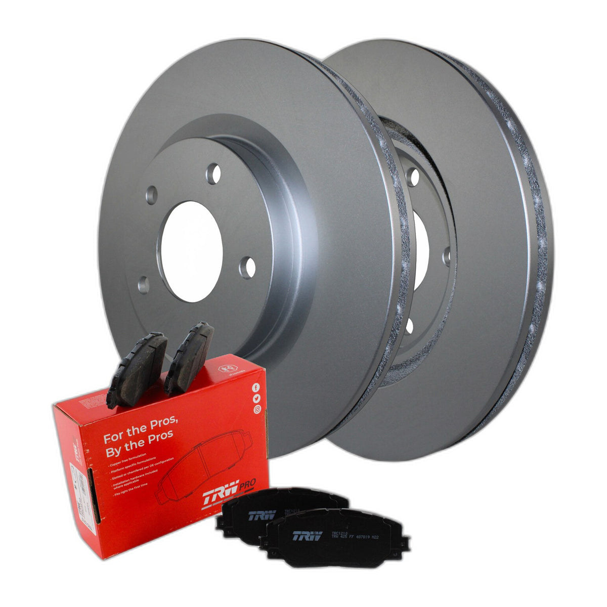 Front Brake Kit 294mm Rotors & TRW Ceramic Pads For 200 Avenger Compass Patriot