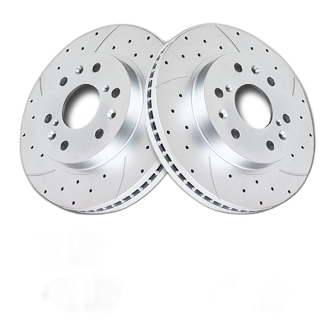 Front Brake Kit DrilledSlotted Rotors Ceramic Pads for Avalanche Silverado Tahoe