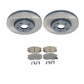 DuraGo Front Rotors Wagner ThermoQuiet Ceramic Brake Pads Kit For Allure Impala