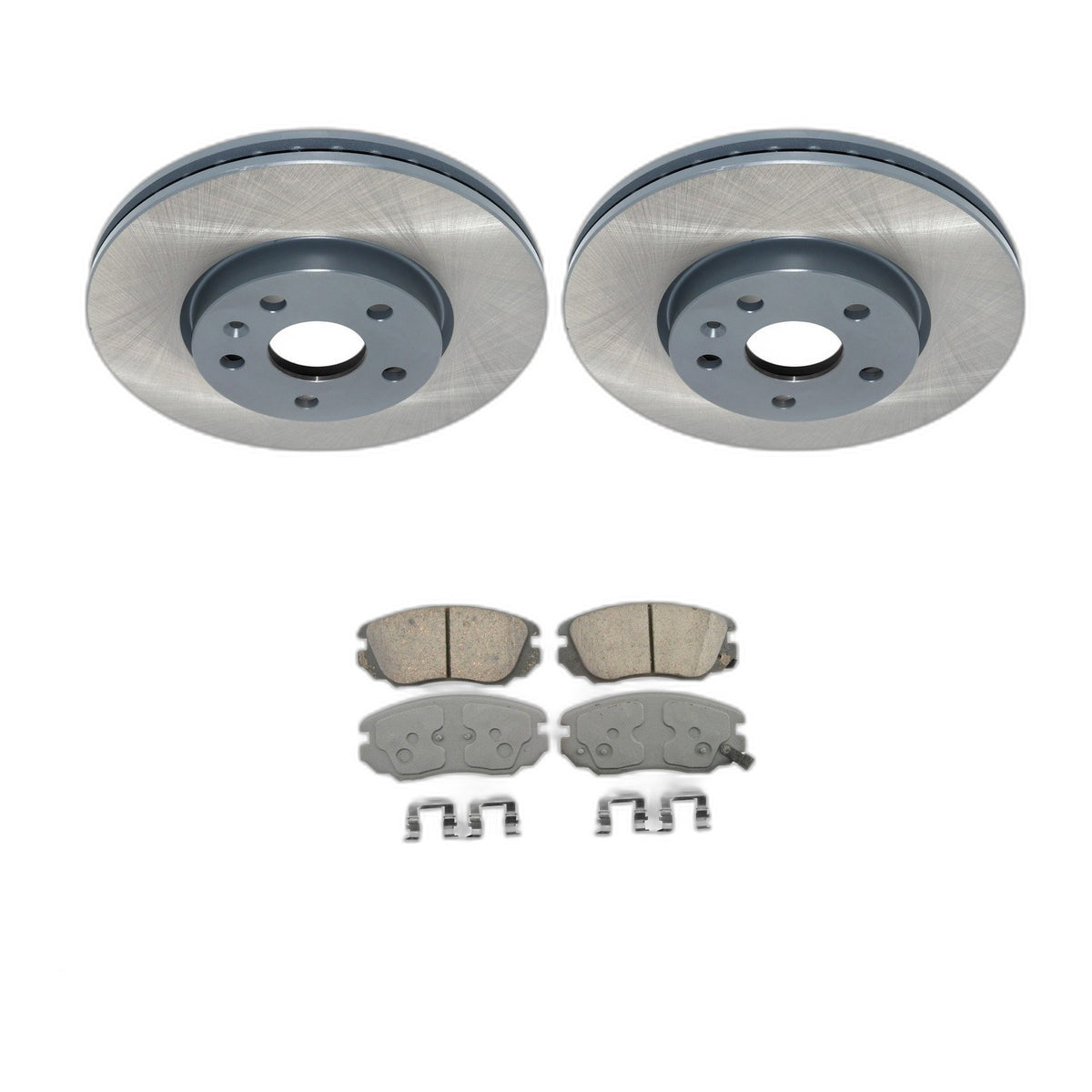 DuraGo Front Rotors Wagner ThermoQuiet Ceramic Brake Pads Kit For Allure Impala