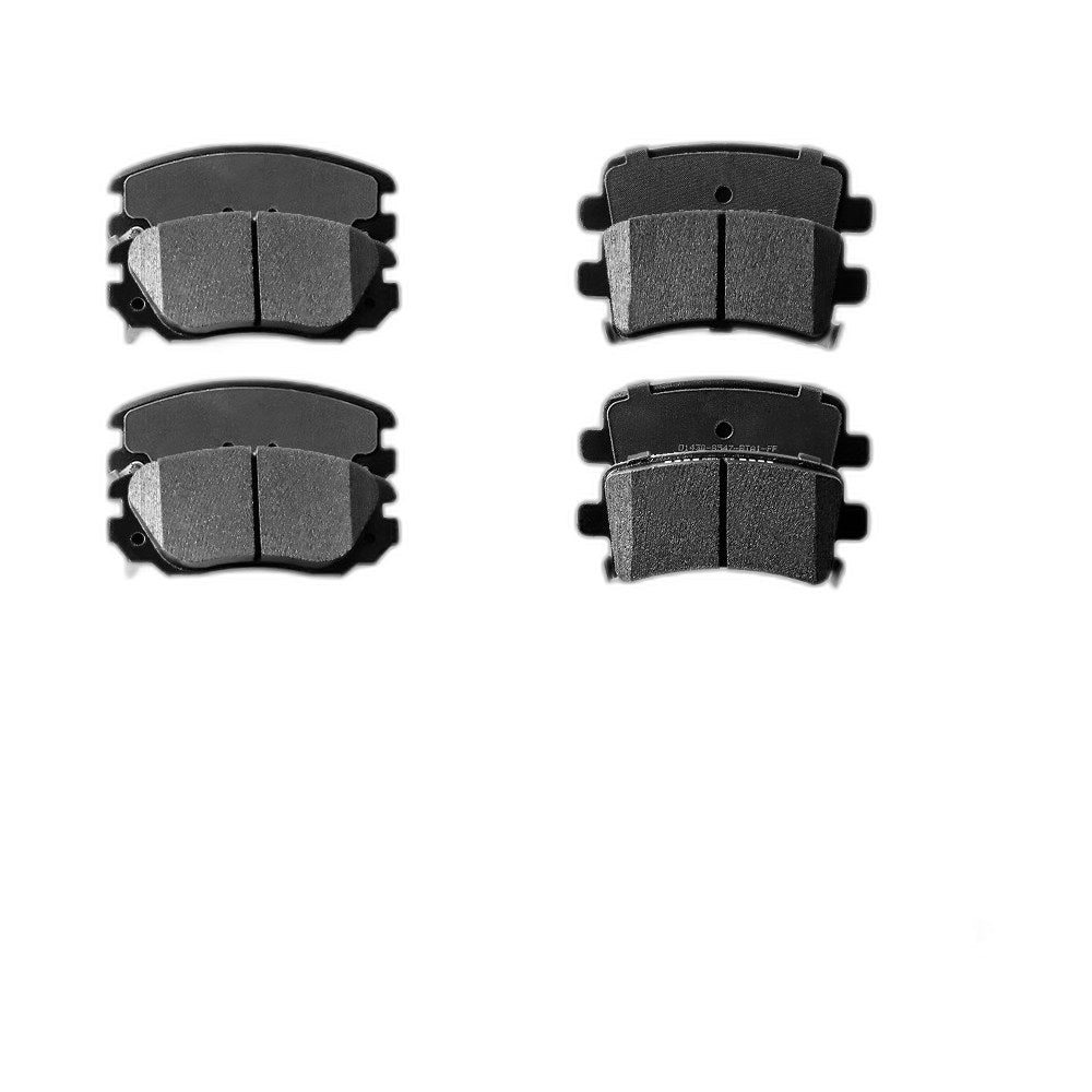 Front & Rear Ceramic Brake Pads Set for Buick Regal LaCrosse Chevy Impala Malibu