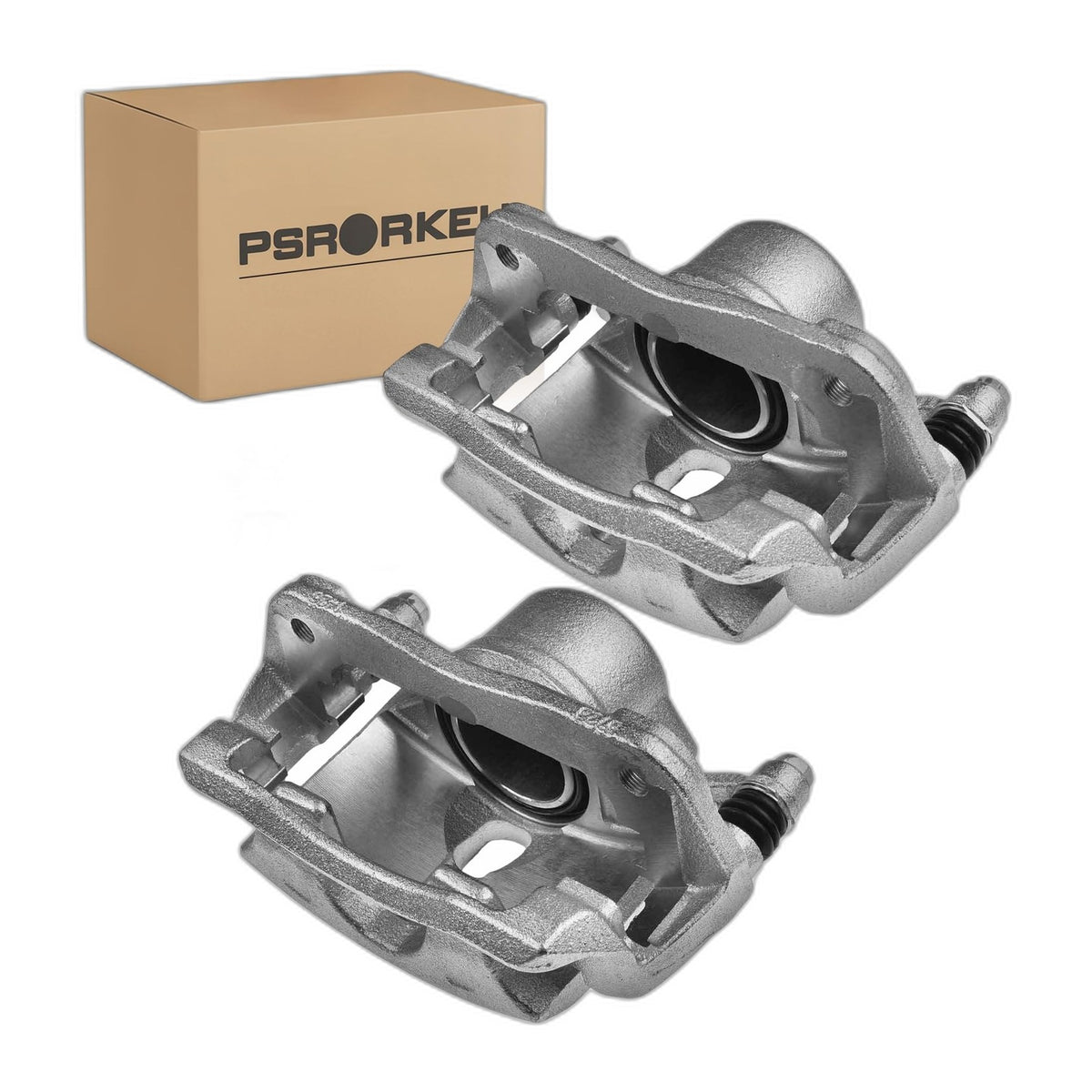 Front Brake Caliper Assembly with Bracket and Metal Piston 19B2662
