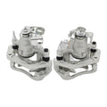 Passenger + Driver Pair 2 Rear Brake Caliper w/ Bracket For Ford Edge 2011-2014