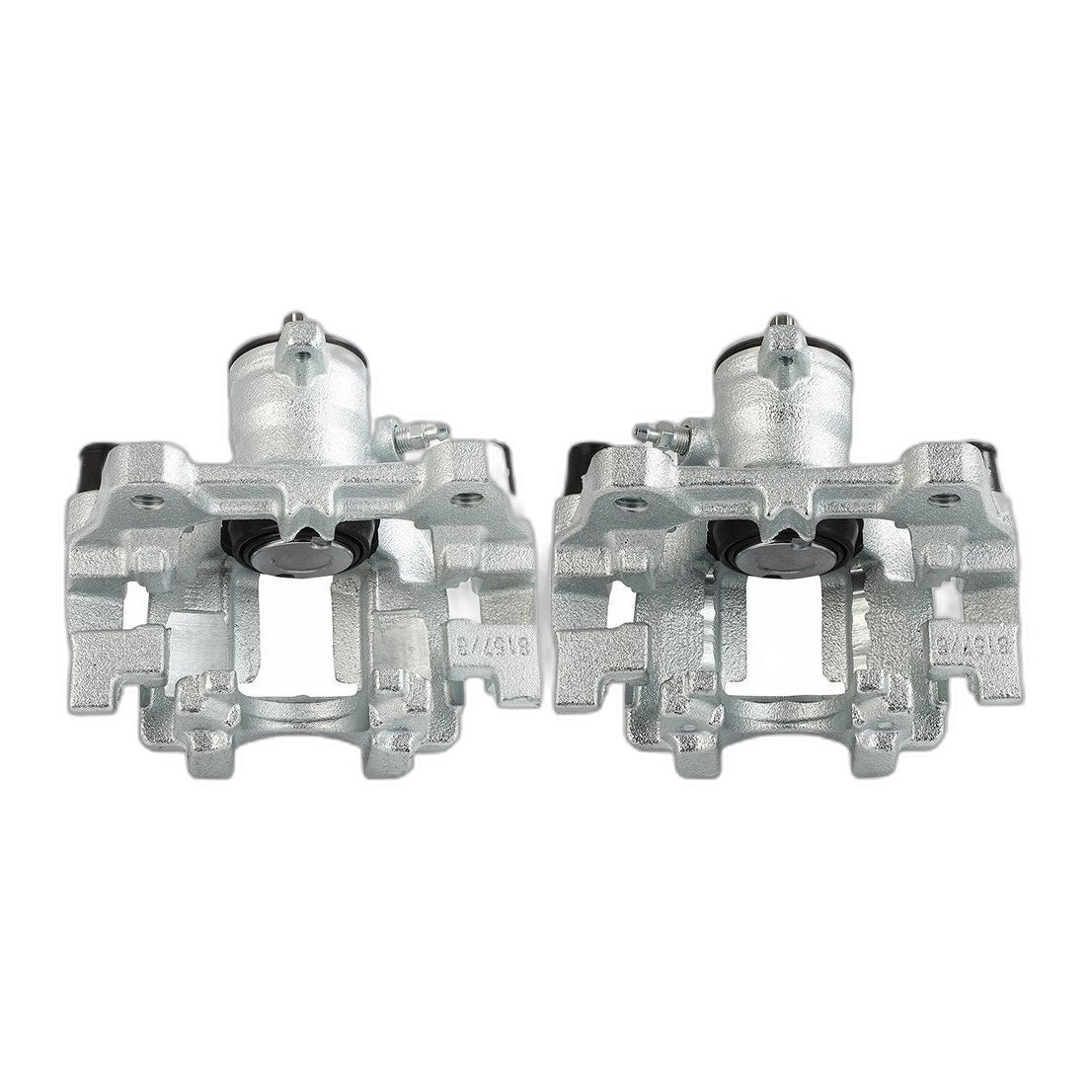 Brake Calipers Rear Pair w/ Bracket For 2013-2020 Ford Fusion Lincoln MKZ