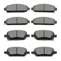 Toyota Venza Front Rear Ceramic Brake Pads 2009-2016 Fitment Set Ceramic Brake