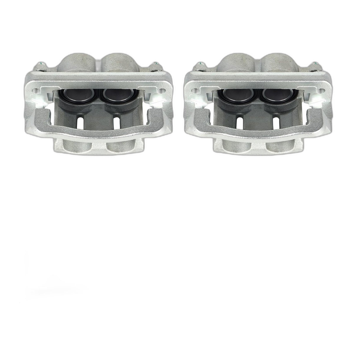 Pair Front Brake Caliper w/Brackets For Ford F-250/F-350 Super Duty 2005-2012