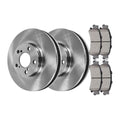 Rear Brake Rotors Ceramic Pads Kit for 2007-2017 Jeep Wrangler