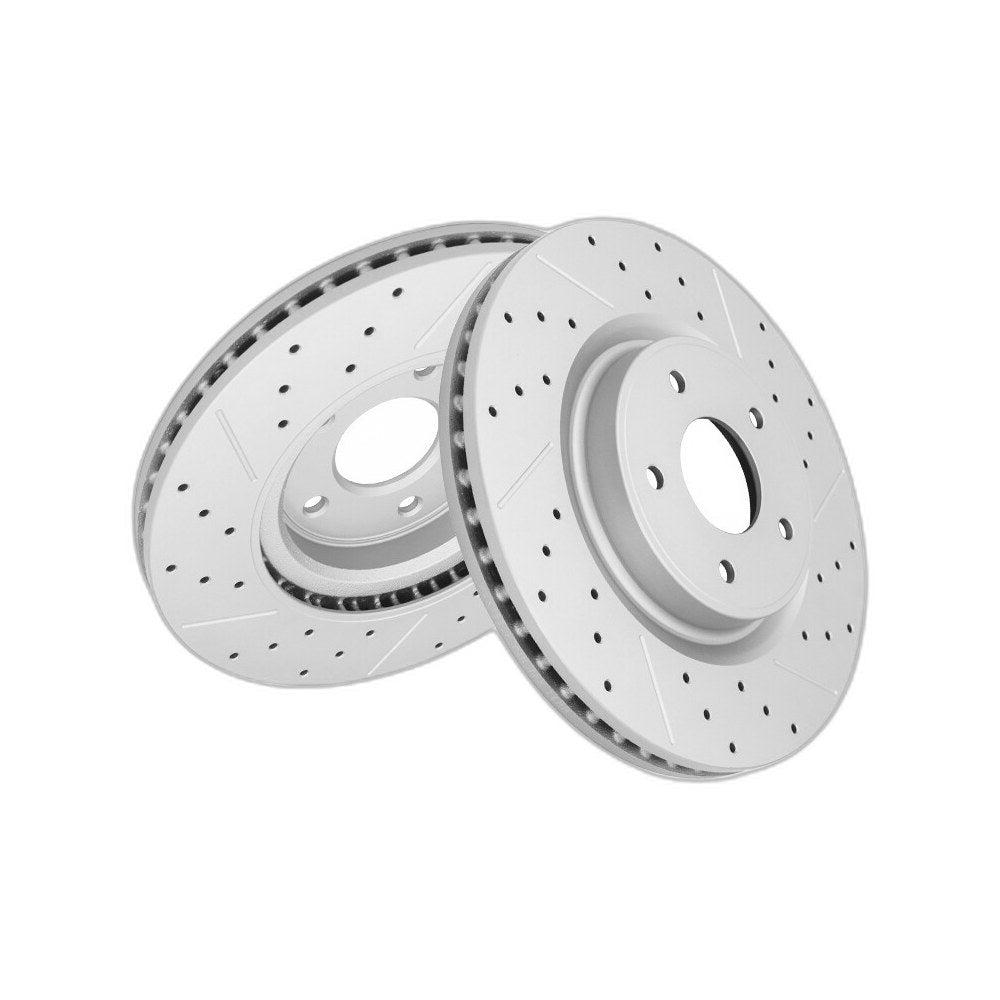 Front Brake Rotors+Ceramic Pads Kit Set for Nissan Pathfinder Infiniti QX60 JX35