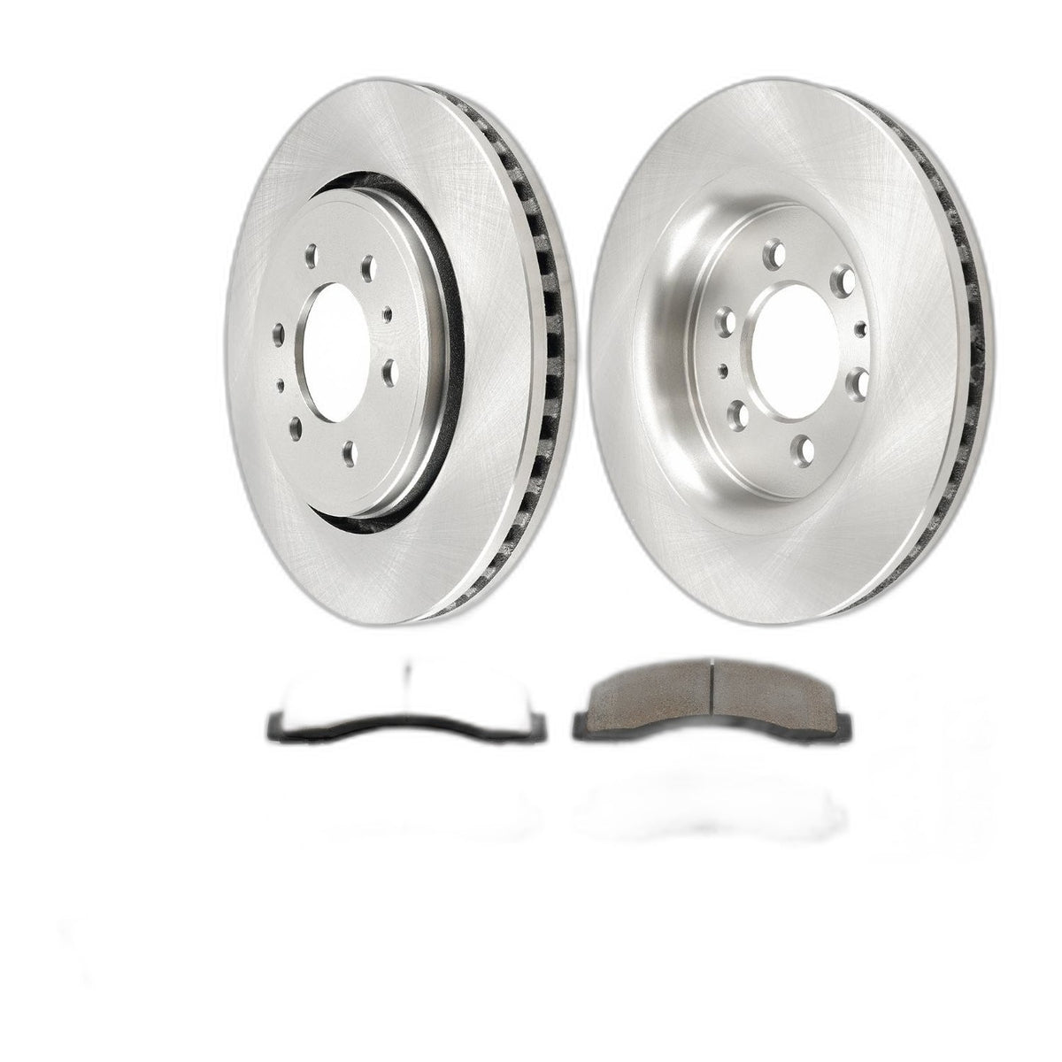 Front Brake Rotors Ceramic Pads Kit Fits 2015-2020 F-150 2010-2021 Expedition