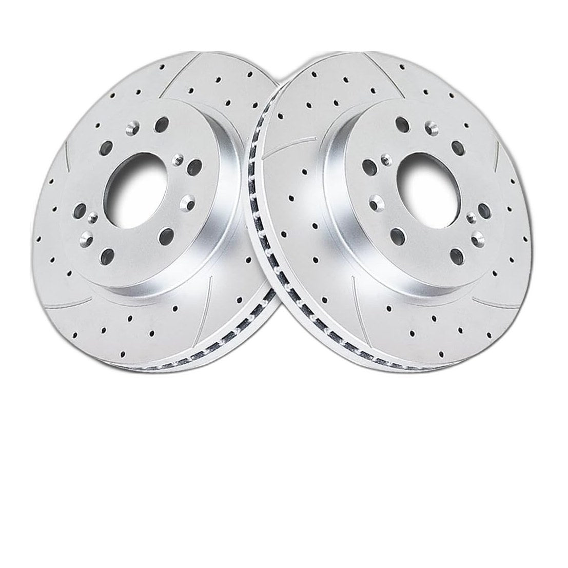 Front Brake Kit Drilled/Slotted Rotors Ceramic Pads Chevy/GMC Full-Size Trucks