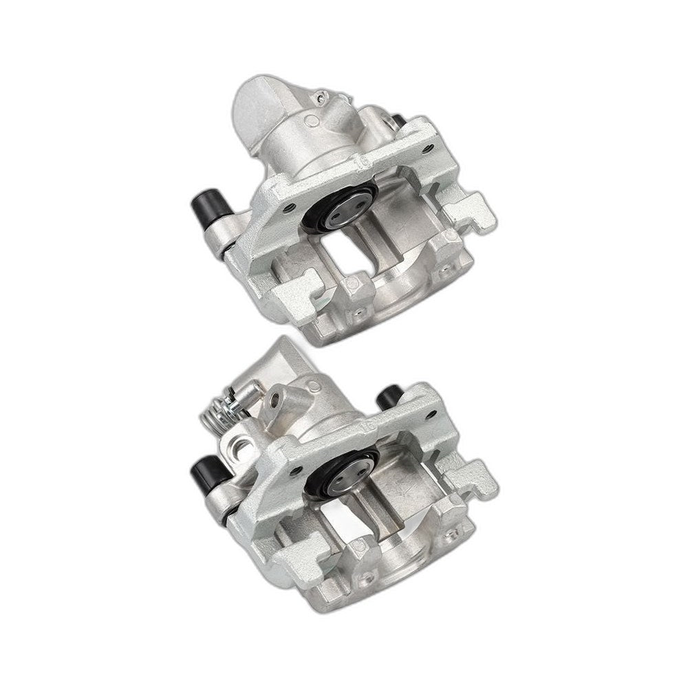 Pair Rear Brake Calipers w/ Bracket For Ford Escape C-Max Mazda 3 Mazda 3 Sport