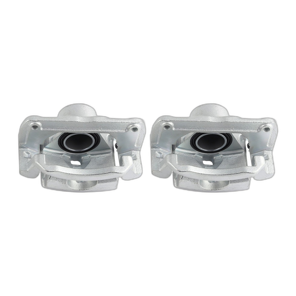 Pair Front Brake Caliper w / Bracket For Ford Fusion 2006-12 Lincoln MKZ 2007-12