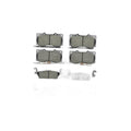 Ceramic Brake Pads Set - Front & Rear 8pcs Compatible with Hummer H3/H3T