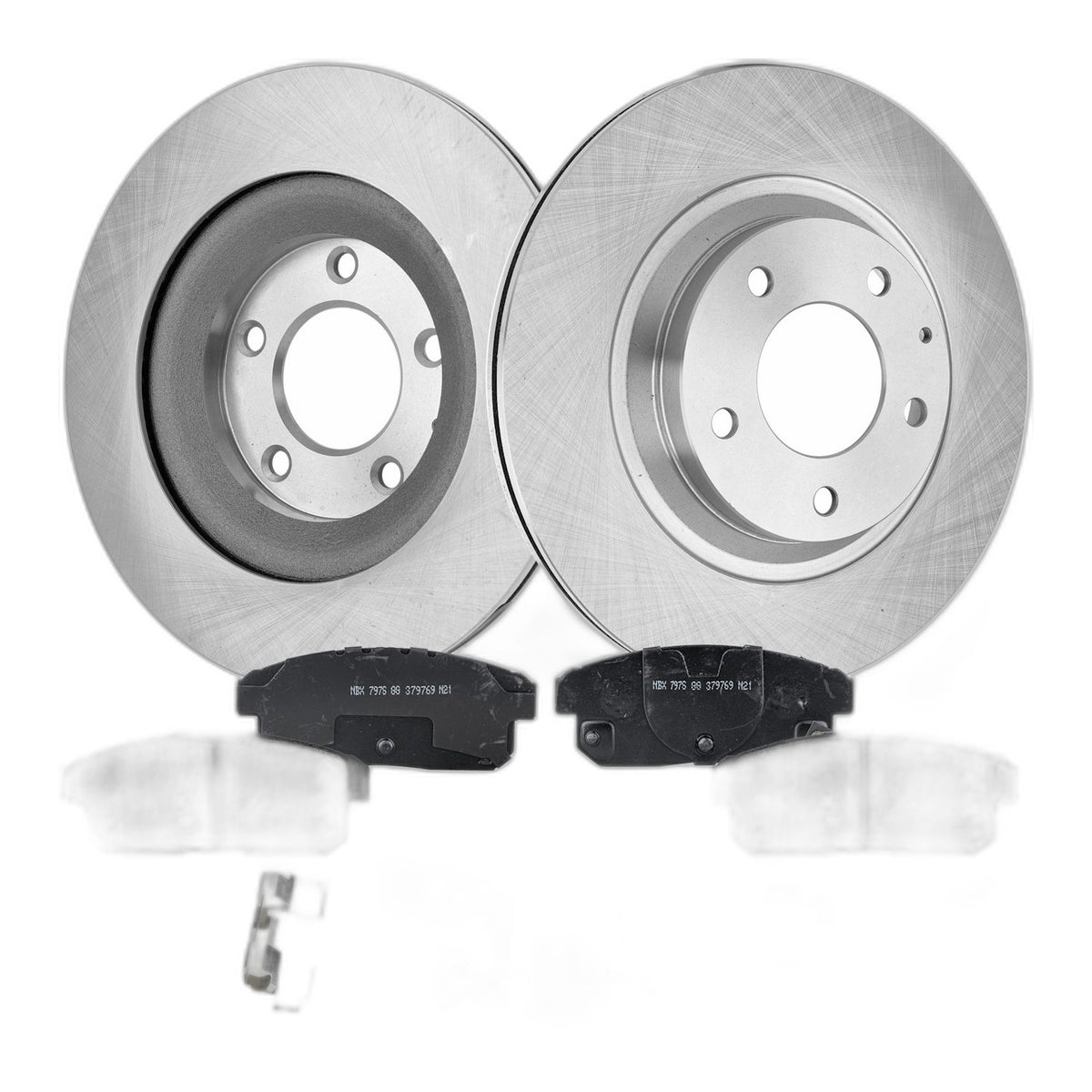 Rear Brake Disc Rotors and Pads Kit For Mazda RX-8 2004 2005 2006 2007 2008-2011