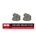 Front Rear Ceramic Brake Pads Set for Lincoln Aviator 2020 2021 2022 2023