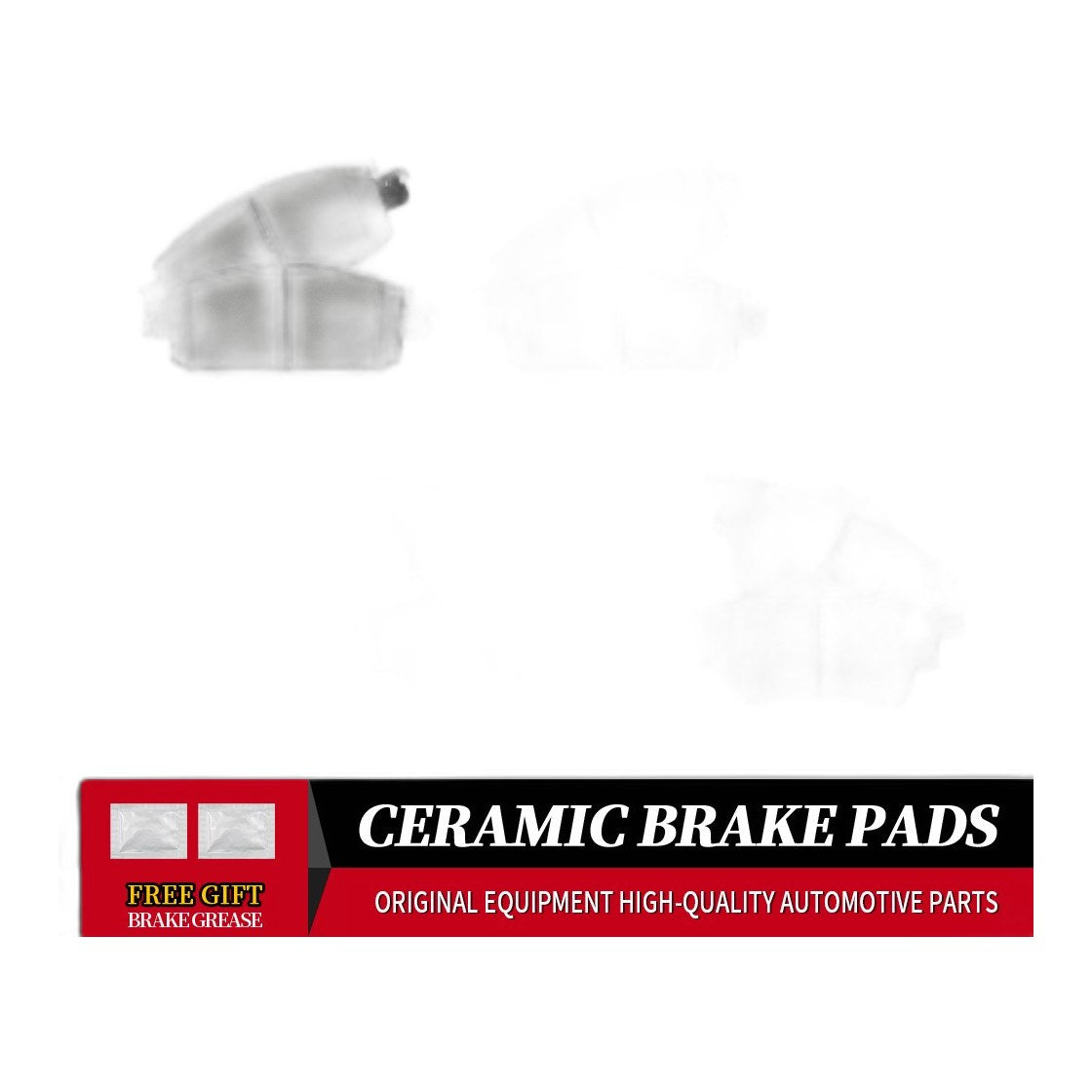 Front Rear Ceramic Brake Pads Set for Nissan Sentra 2020 2021 2022 2023
