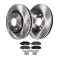 4WD Front Rotors Ceramic Brake Pads Kit 12.13 308mm 1997-2003 Ford F-150 5 Lug