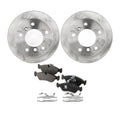 Rear Brake Disc Rotors and Pads Kit for Sprinter Dodge 2500 Van 3500 2005