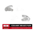 Front Rear Ceramic Brake Pads Set for Ford Ranger 2019 2020 2021 2022 2023