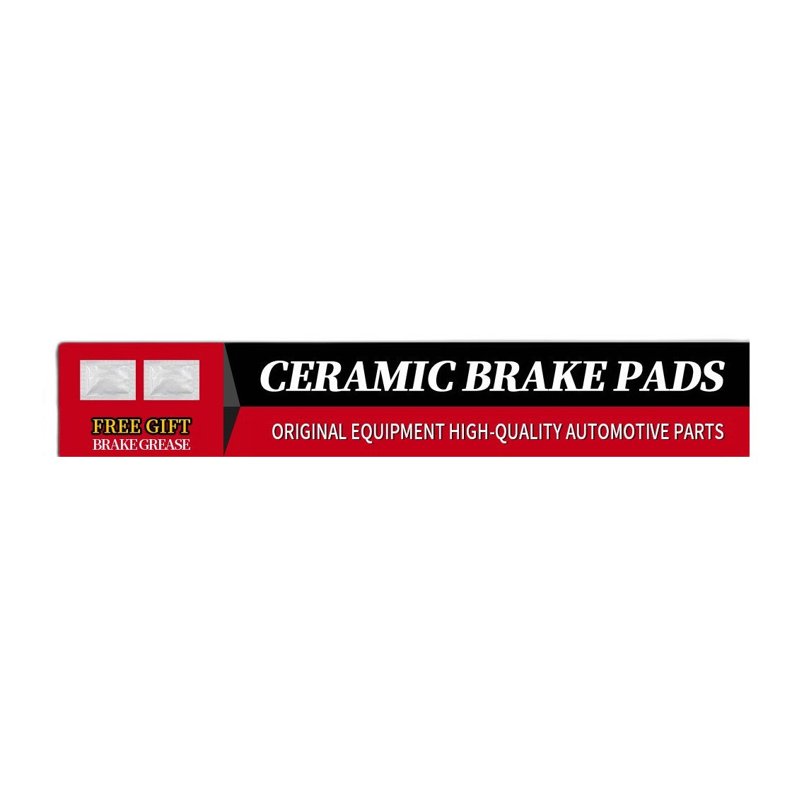 Front Rear Ceramic Brake Pads Set for Subaru Ascent 2019 2018 2019 2020-2024