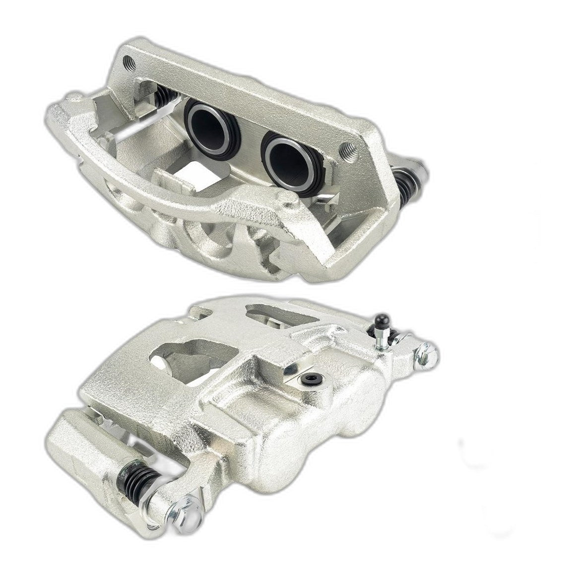 Rear Disc Brake Caliper w/ Bracket & Hardware Pair for Ford F250 F350 Super Duty