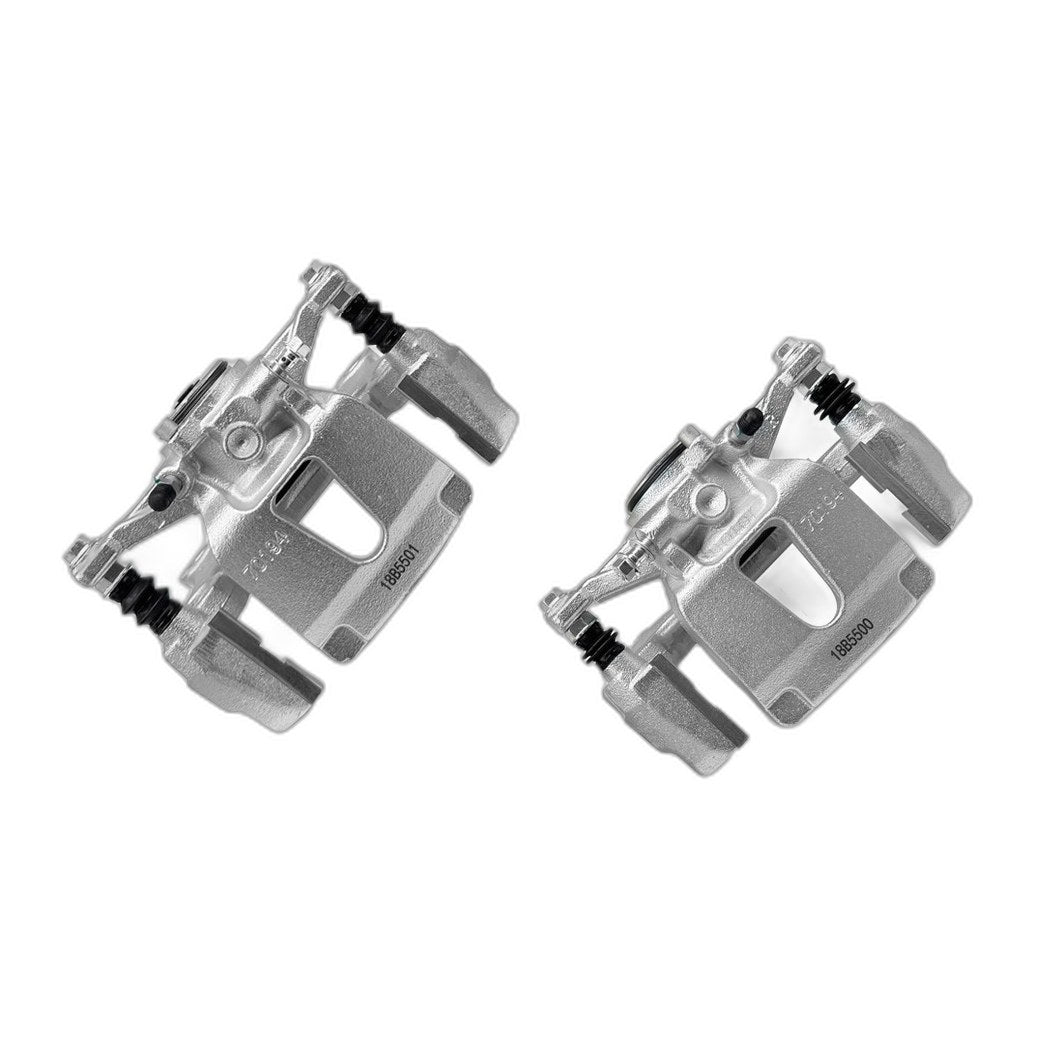Rear Brake Calipers w/ Bracket For 2015-2017 Ford F-150 2.7L 3.5L 5.0L V6