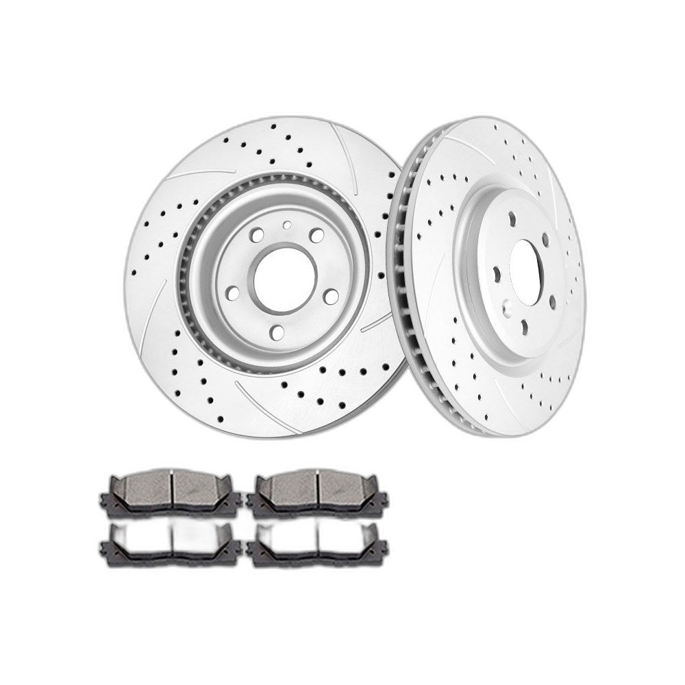 Front Discs Brake Rotors Brakes Pads Kits for 2011 2012-2019 Ford Explorer