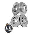 Front Rear Brake Rotor Ceramic Pads Kit for 2010 - 17 Chevy Equinox GMC Terrain