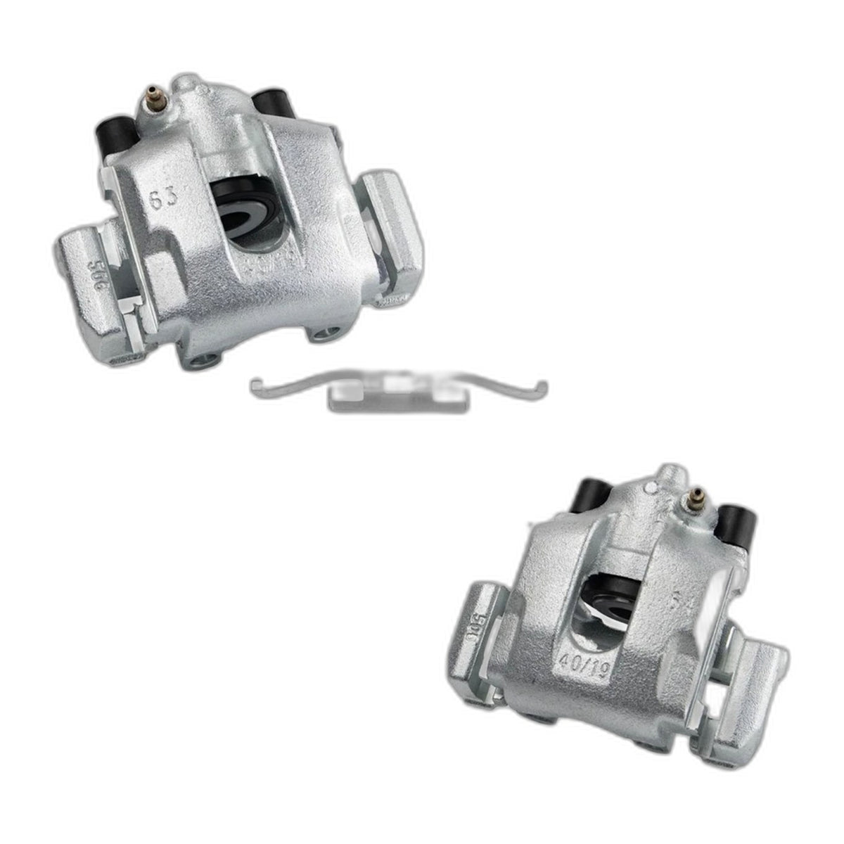 Rear Disc Brake Caliper with Bracket & Hardware Pair For 99-03 BMW