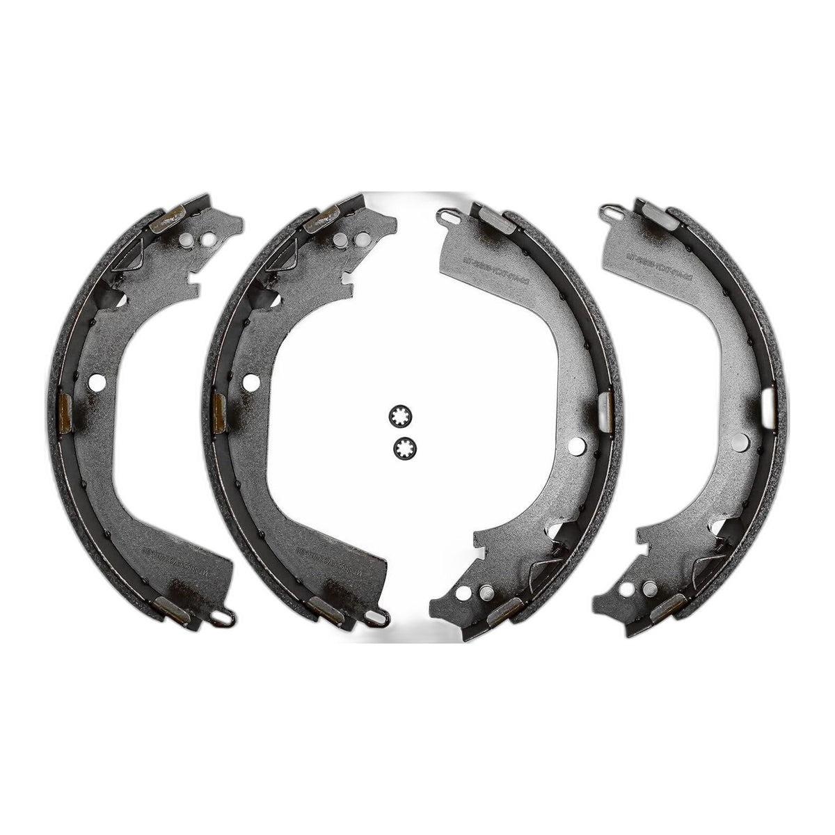 Rear DRUM Models Rear Brake Shoes for 2008-2013 Chevy Silverado GMC Sierra 1500