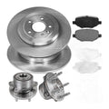 Wheel Hub 13" Brake Kit Front Compatible with 11-19 Ford Explorer