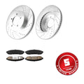 Front Brake Rotors and Pads Kit For 2002-2005 Ford Explorer Mercury Mountaineer