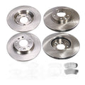 Complete Brake Kit Front & Rear Rotors & Ceramic Pads for 2006-2012 Ford Fusion