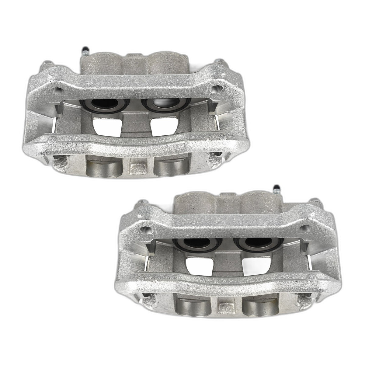Pair Front Brake Caliper w/Brackets For Ford F-150 Expedition Lincoln Navigator
