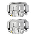 Pair Front Disc Brake Calipers with Bracket Fits 2003-2004 Ford F-250 F-350 6.0L