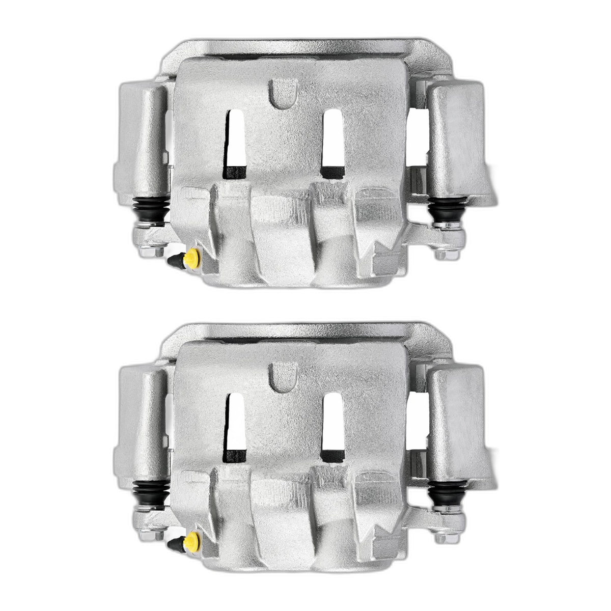 Pair Front Disc Brake Calipers with Bracket Fits 2003-2004 Ford F-250 F-350 6.0L