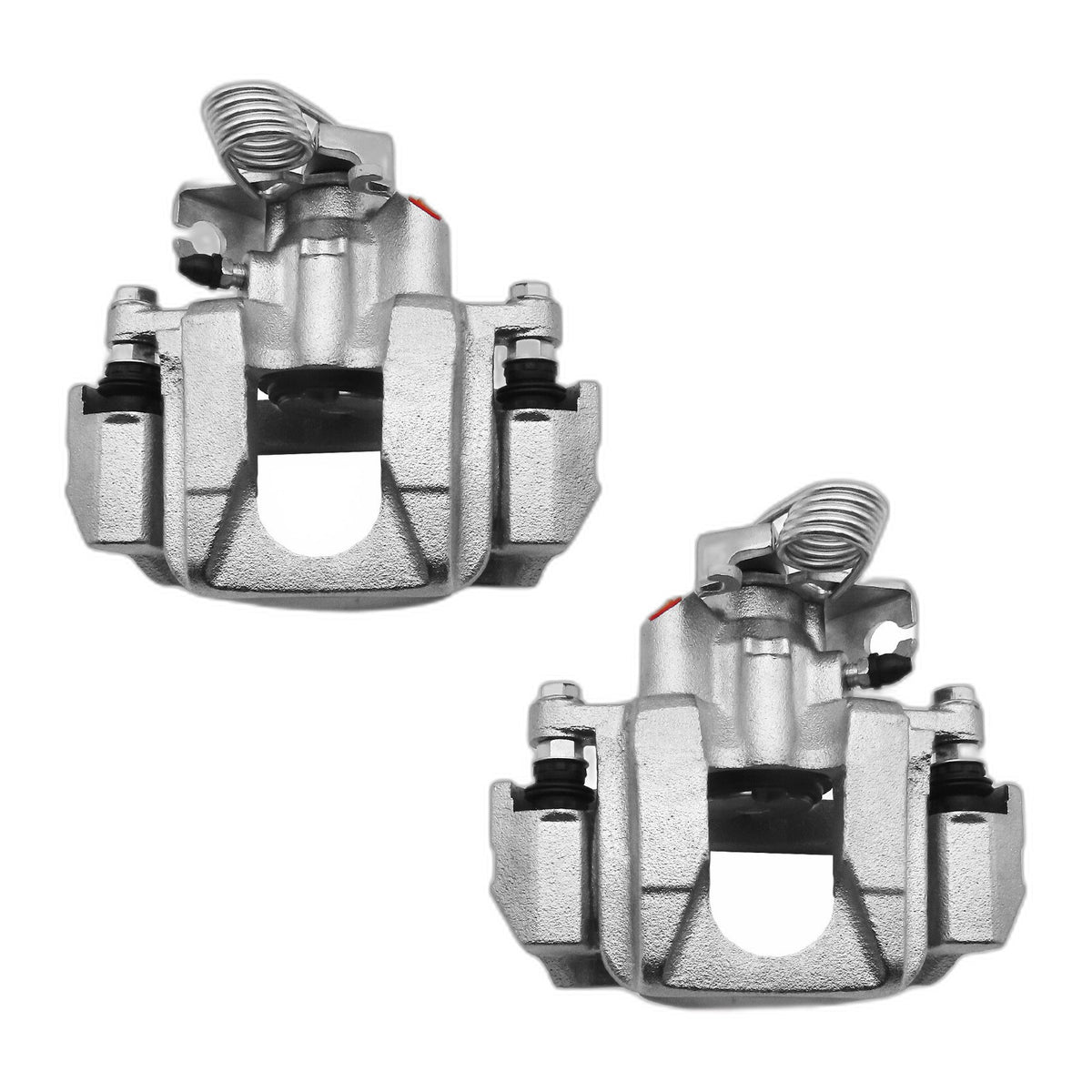 Pair Brake Caliper with Bracket Rear for Ford Explorer Taurus Flex Lincoln MKT