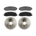 Front Brake Rotors Brake Pads for 2010-2012 Ford F-250 Super Duty
