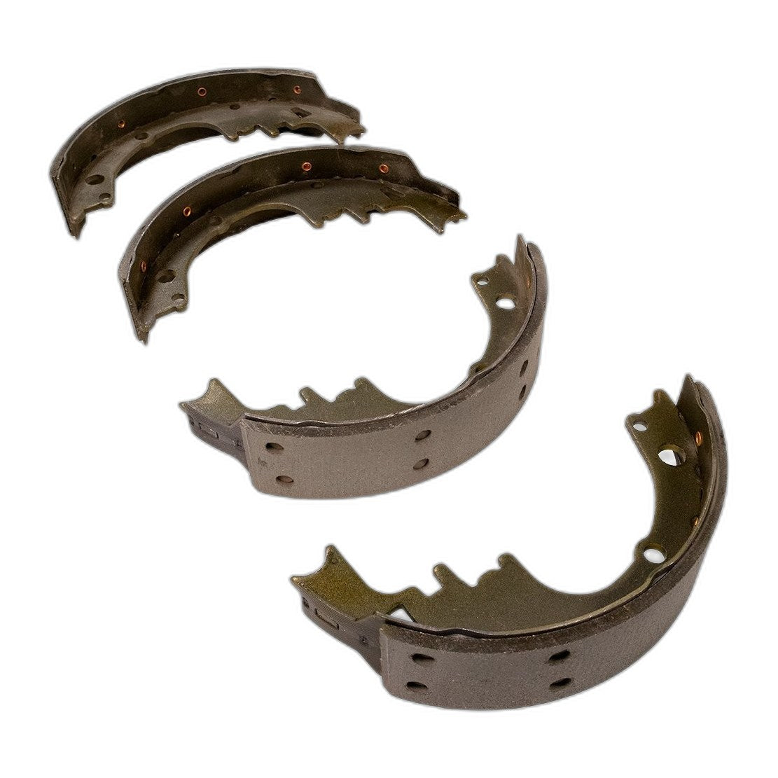 Rear Drum Brake Shoes Riveted and Glued 9-1/2" 1964-74 Chevelle Cutlass Firebird