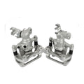 Pair Rear Brake Caliper with Bracket Fits Ford Fusion S Hybrid SE SEL Sport