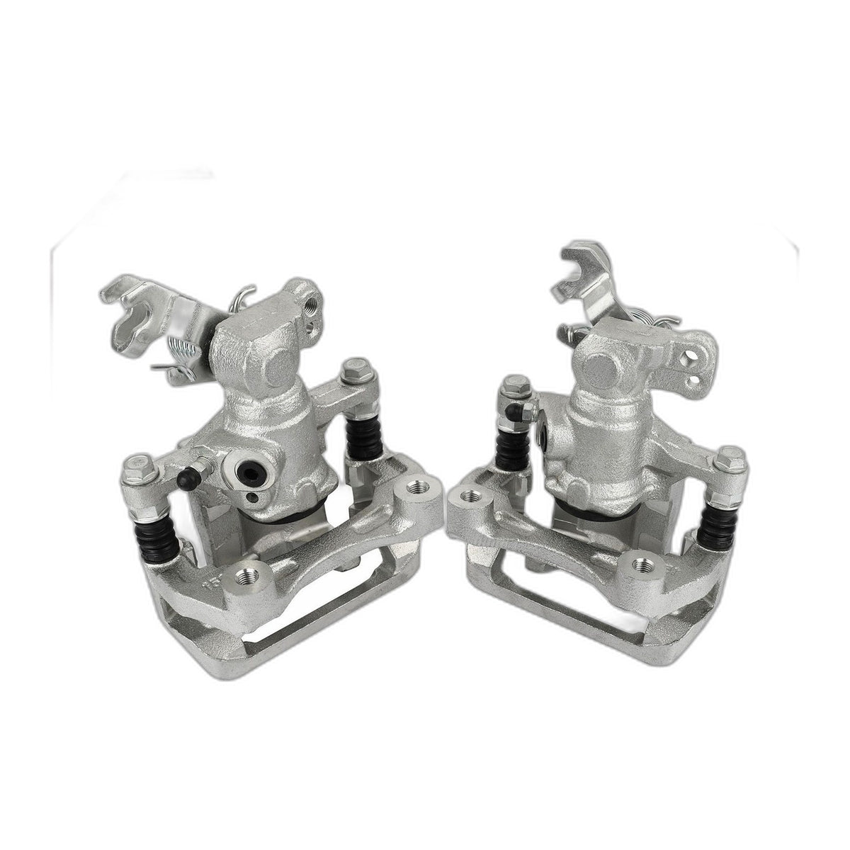 Pair Rear Brake Caliper with Bracket Fits Ford Fusion S Hybrid SE SEL Sport