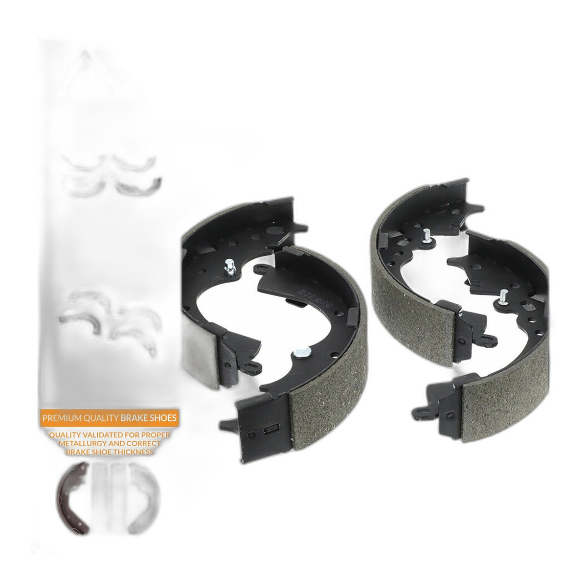 Rear Drum Brake Shoe Set Replacement for 2005-2021 Toyota Tacoma - High Performa