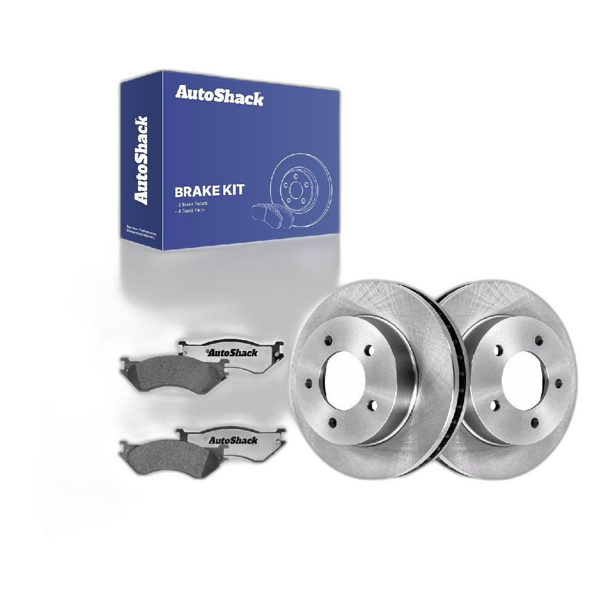 Front Brake Rotors Ceramic Pads for Ford F-150 2003