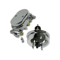 8'' Power Brake Booster & Alum. Master Cylinder Set Chrome B10603C/B10003