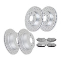 Front and Rear Brake Rotors Pads for Chevrolet Silverado 1500 GMC Tahoe Yukon
