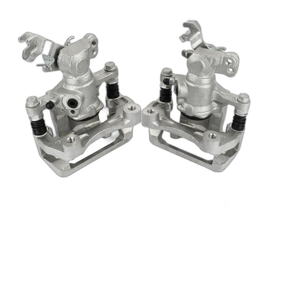 Rear Pair For Ford Fusion SEL 2.5L 2010-2012 Brake Calipers w/ Bracket