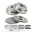 Front Rear Brake Rotors & Pads Kit 54170 54111 D1392 D1012 Fits 09 Ford F-150