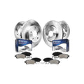 Detroit Axel Front And Back Ceramic Brakes And Rotors